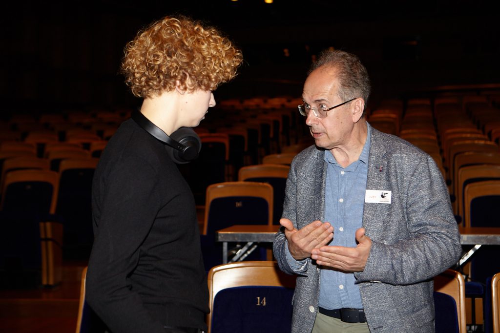 Barbara Dragan and Dmitri Liss © Svetlanov Competition 2022