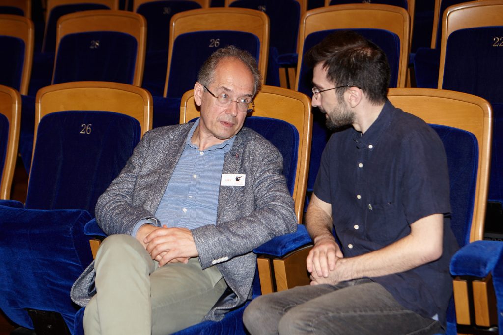 Dmitri Liss and Kakhi Solomnishvili © Svetlanov Competition 2022