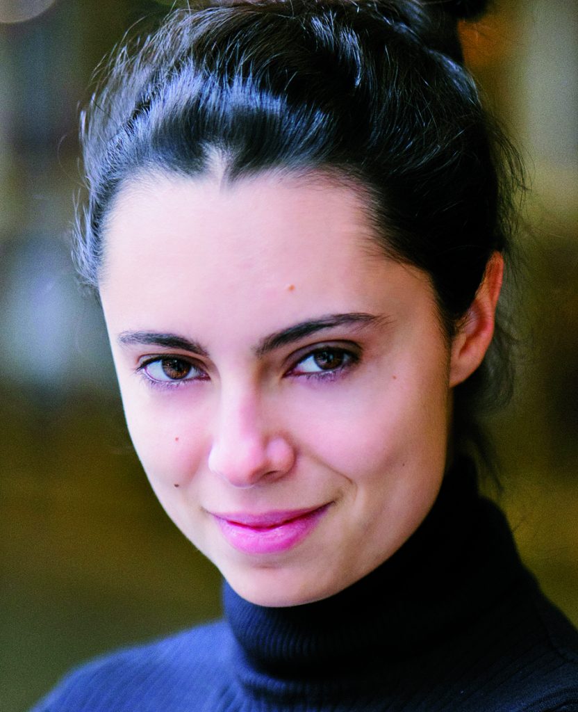 Gabriella Teychennée, conductor, participant of the 4 Evgeny Svetlanov International Conducting Competition 2014