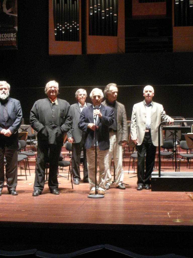 Announcement of results © Svetlanov Competition 2007