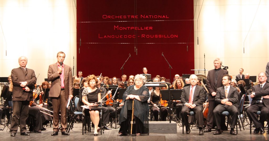 Announcement of resultas © Svetlanov Competition 2010