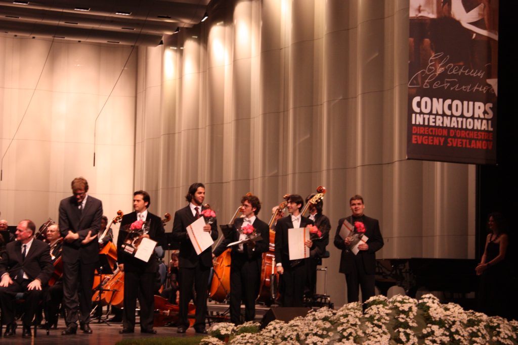 Awards ceremony © Svetlanov Competition 2010