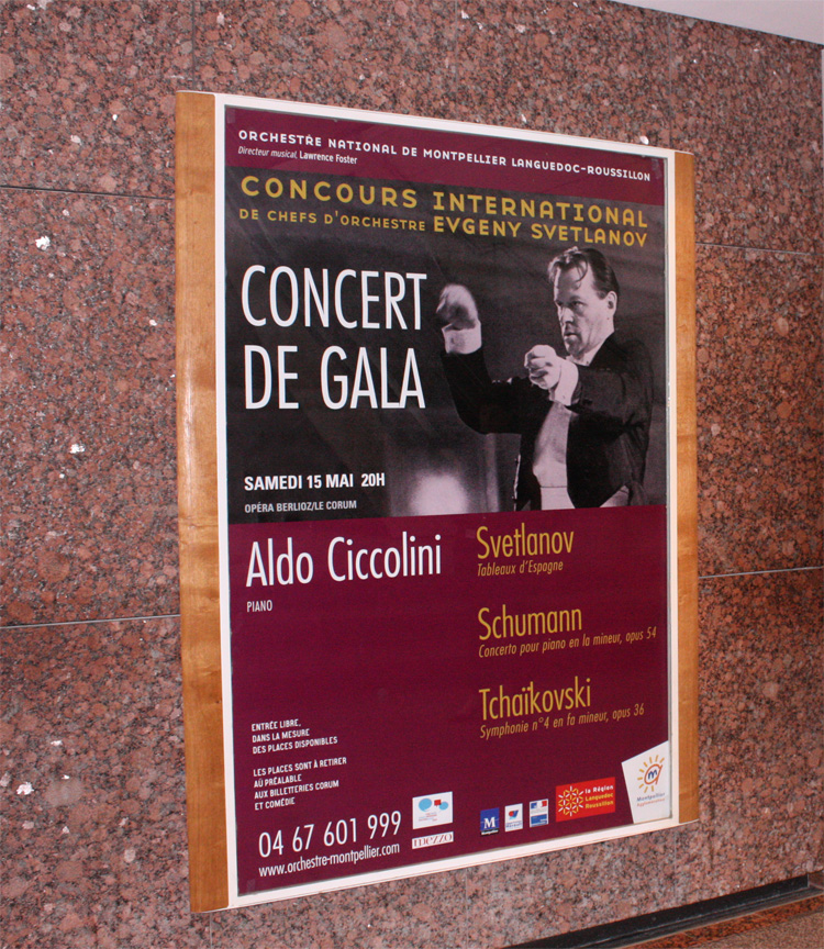 Concert gala affiche © Svetlanov Competition 2010