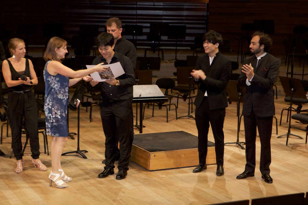 Haoran Li laureate © Svetlanov Competition 2018