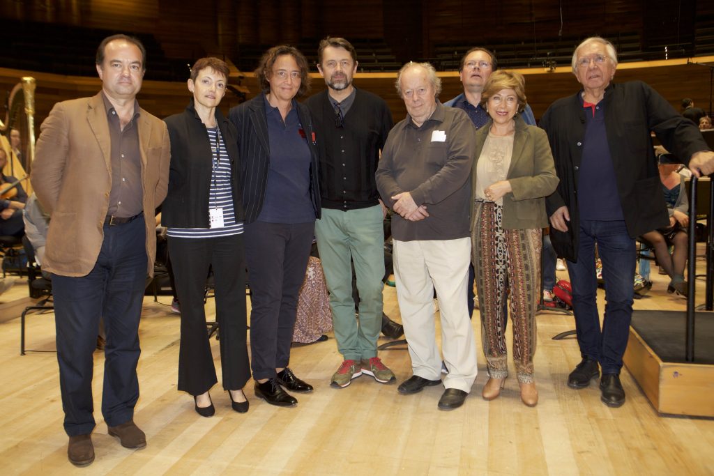 Jury members @ Svetlanov Competition 2018