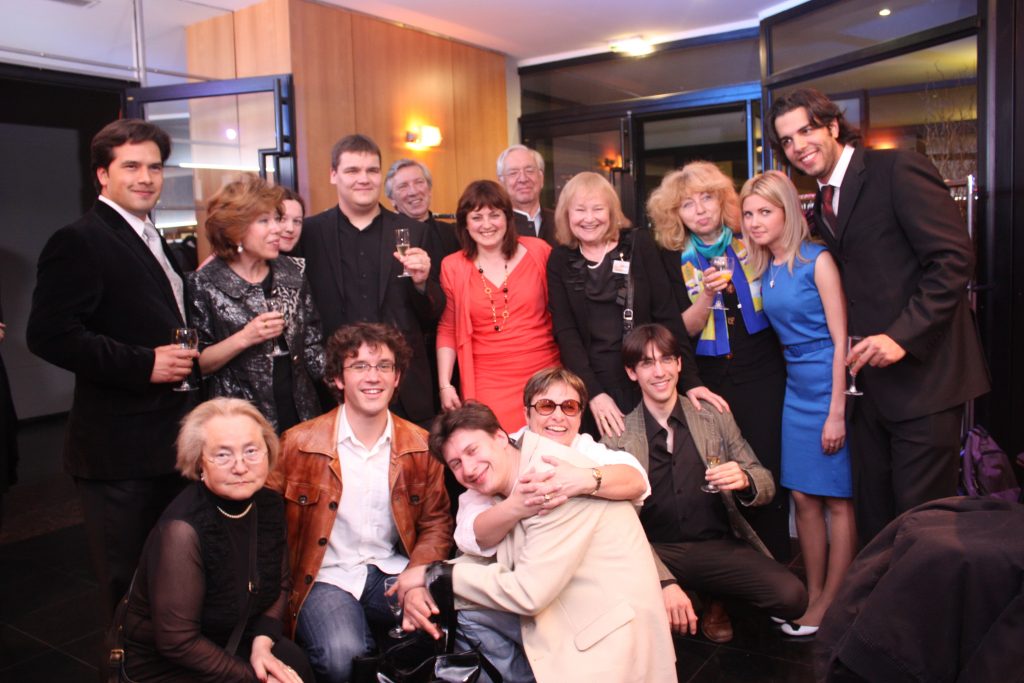 Laureates and management team © Svetlanov Competition 2010