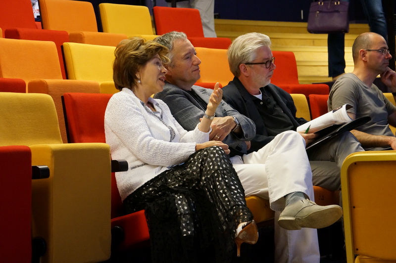 Marina Bower-Michael Fine-Esa-Pekka-Saraste © Svetlanov Competition 2014