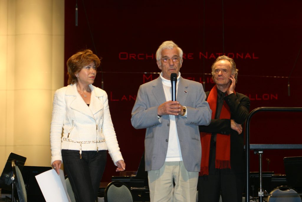 Marina Bower-Vladimir Ashkenazy-Jean-Claude Casadesus © Svetlanov Competition 2010