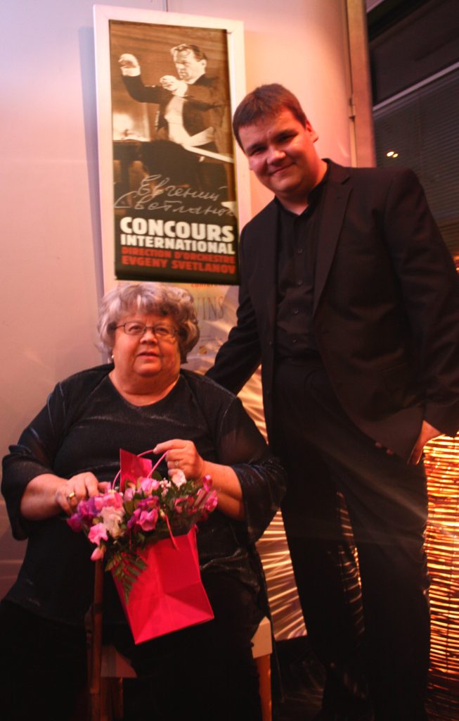 Nina Svetlanova-Andris Poga © Svetlanov Competition 2010