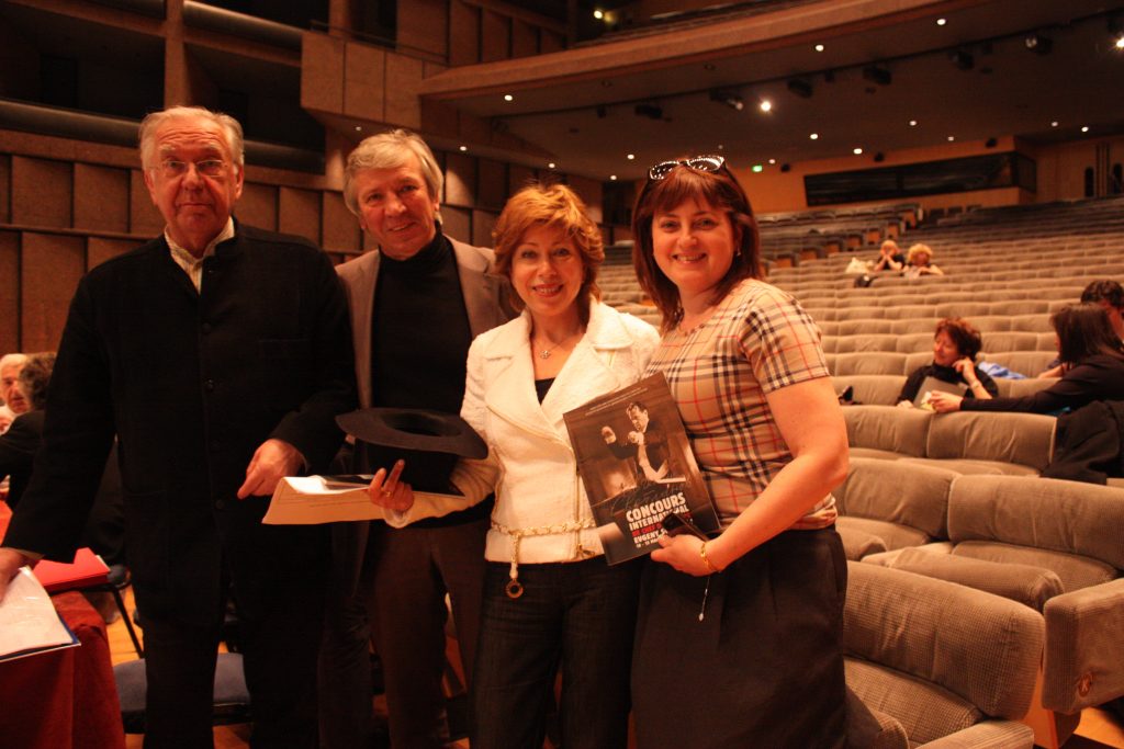 René Koering-Stephan Gehmacher-Marina Bower-Galina Golubova © Svetlanov Competition 2010