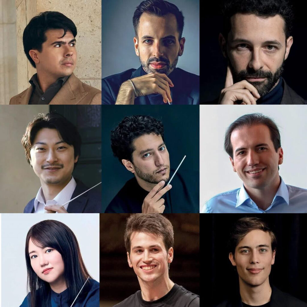 Photos Candidates 2026 - 6th Evgeny Svetlanov International Conducting Competition 2026